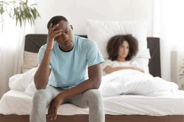 Man upset about ED symptoms Kingston Hill