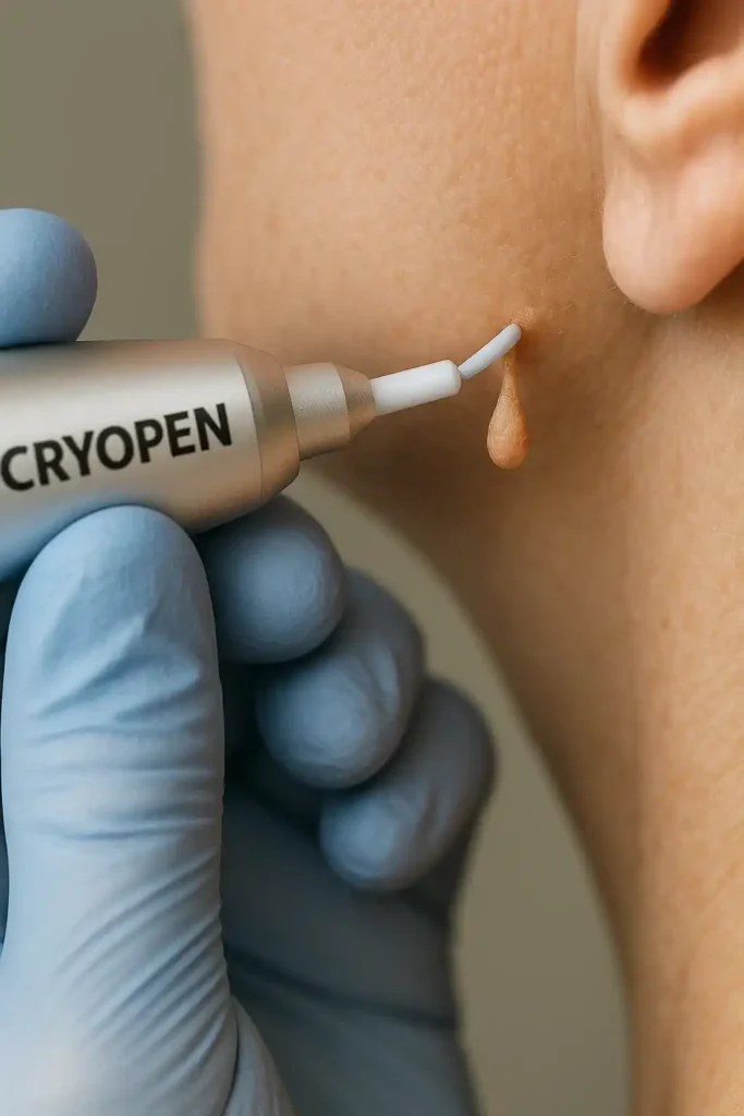 Cryopen for skin tags removal Kingston Hill speak to our team today!