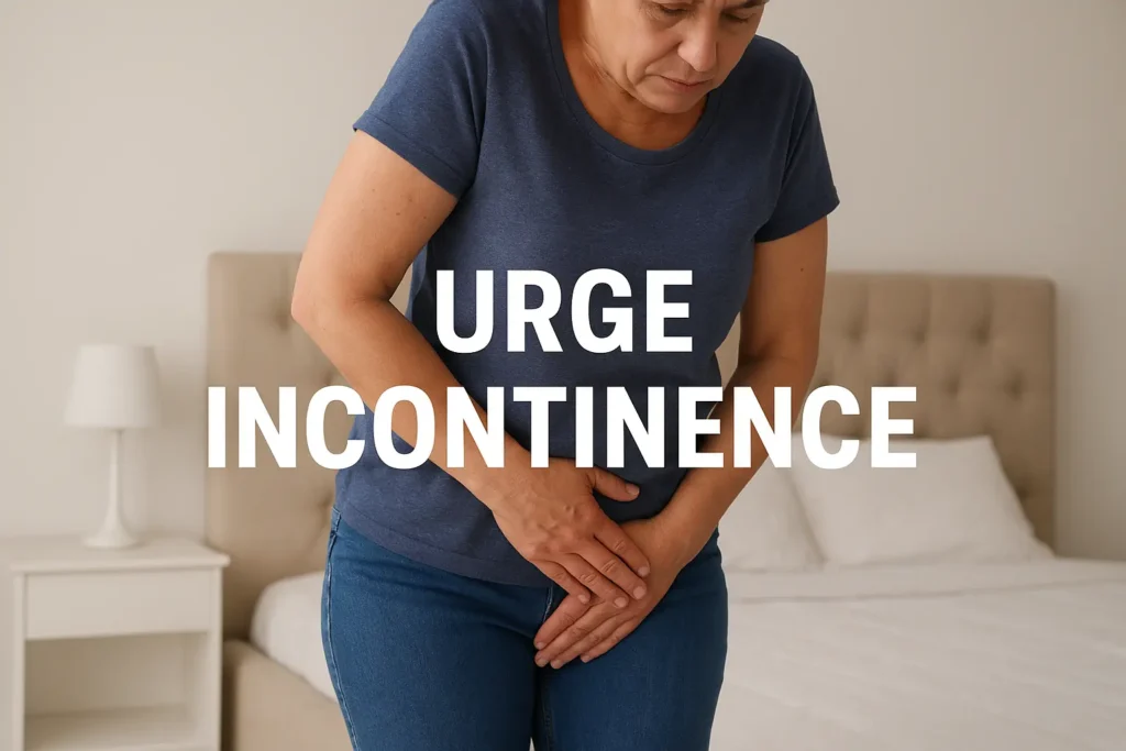 how to manage urge incontinence Kingston Hill symptoms