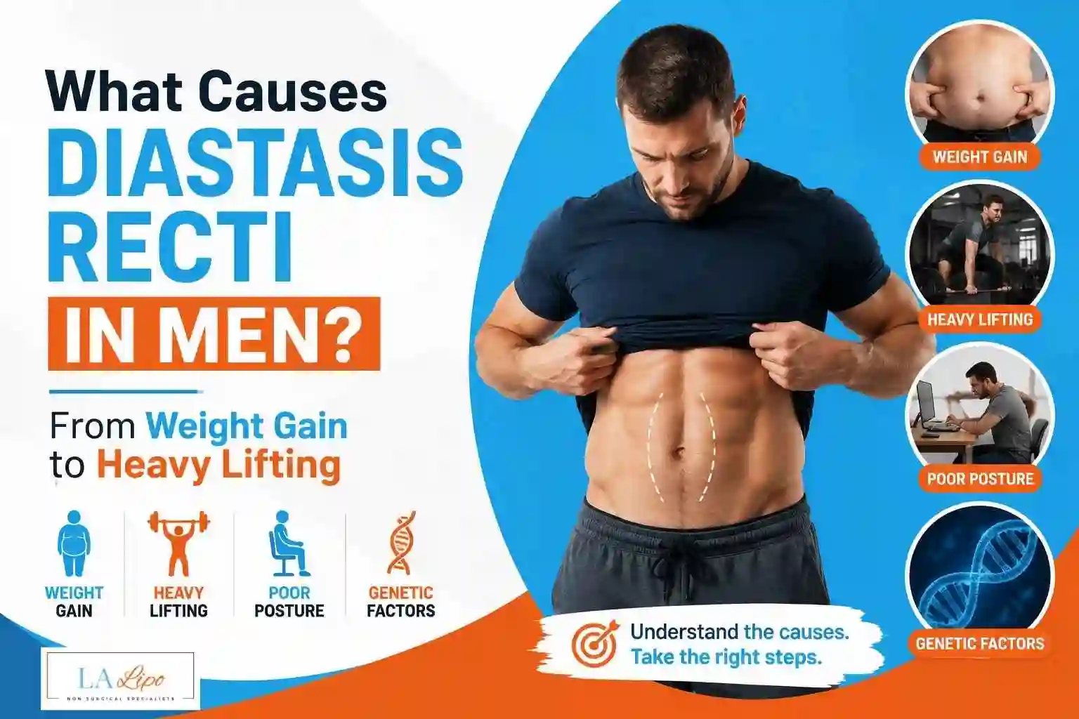 What Causes Diastasis Recti in Men? From Weight Gain to Heavy Lifting Kingston Hill